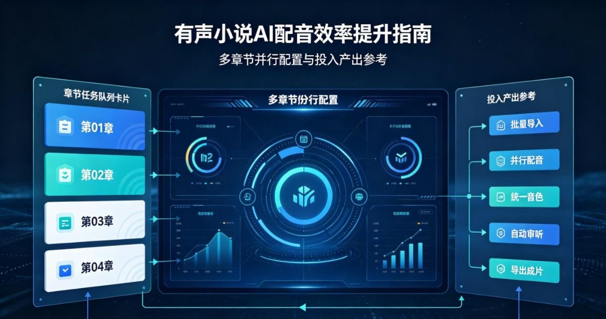 如何提升AI有声书配音的效率
